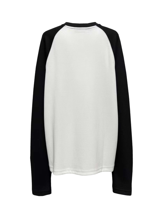 SHIBU Anime Print Raglan Long-Sleeve T-Shirt - view 2