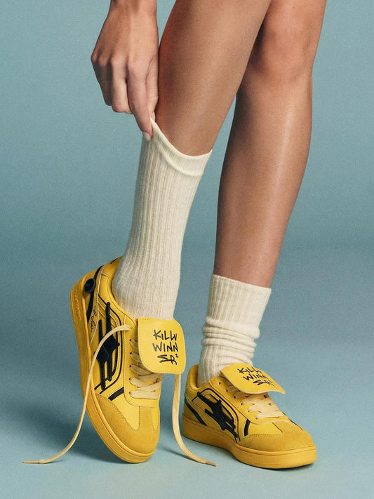 KILLWINNER Vintage Training Sneaker-Yellow - view 2