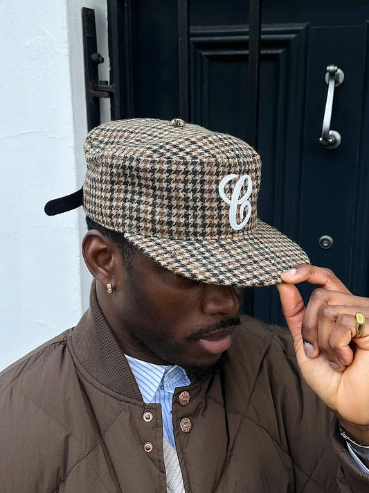 6CRAYON Straight-Brim Embroidered Baseball Cap - Brown - view 2