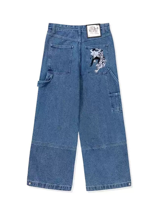 Game one 26FW Baggy Straight Jeans - view 2