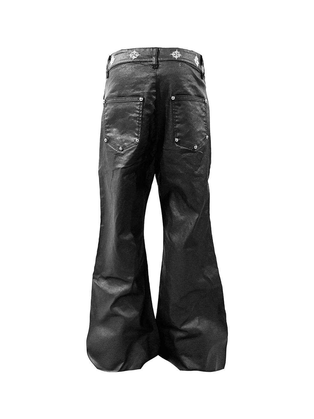 DETW Micro-Flared Wax-Coated 14 Ounces Jeans - view 7