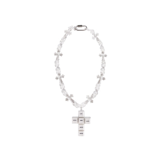 USIC Love Keycap Cross Necklace - product detail 2