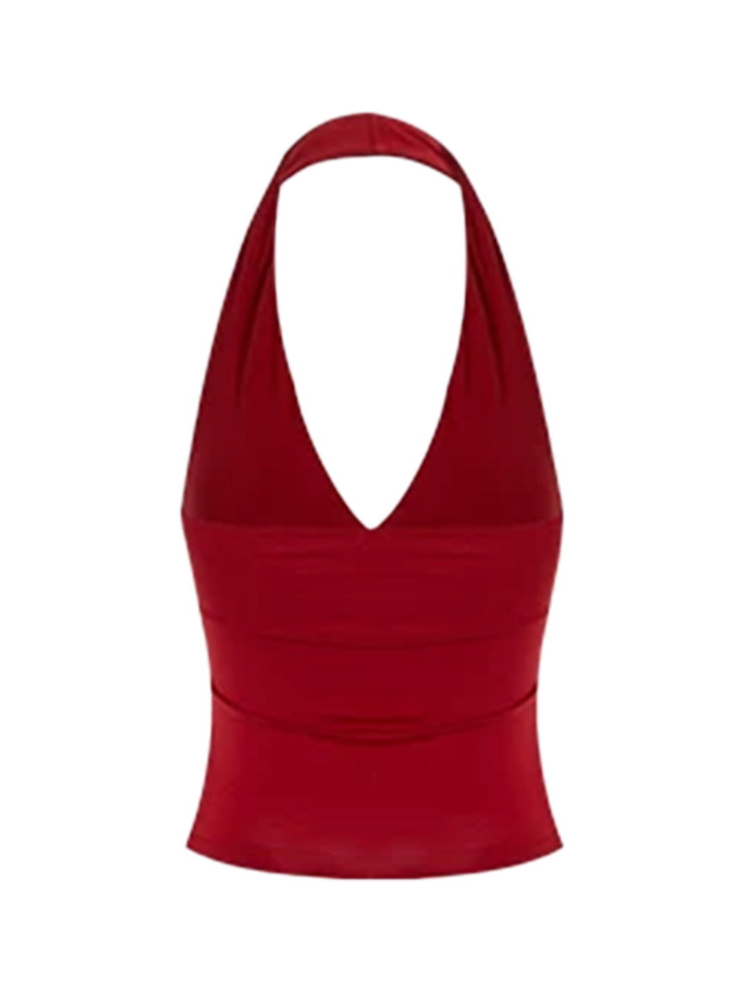 Anna aneae Halter V-Neck Cropped Tank Top - view 11