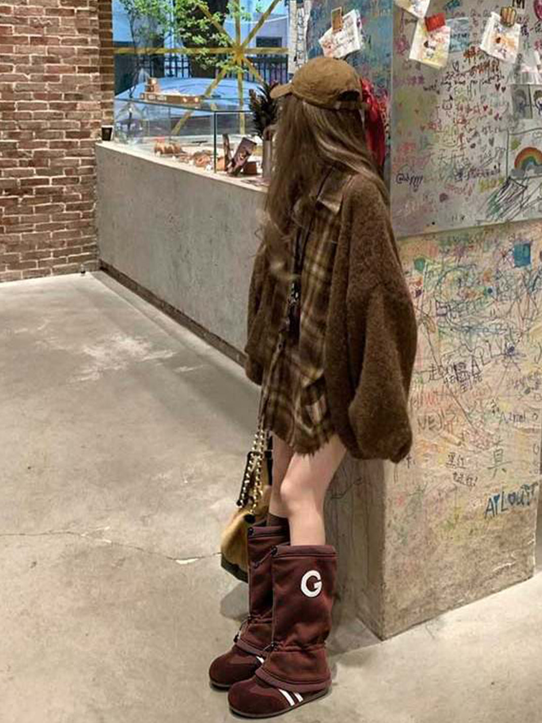 GSL Mid-Calf Western Suede Boots - view 20