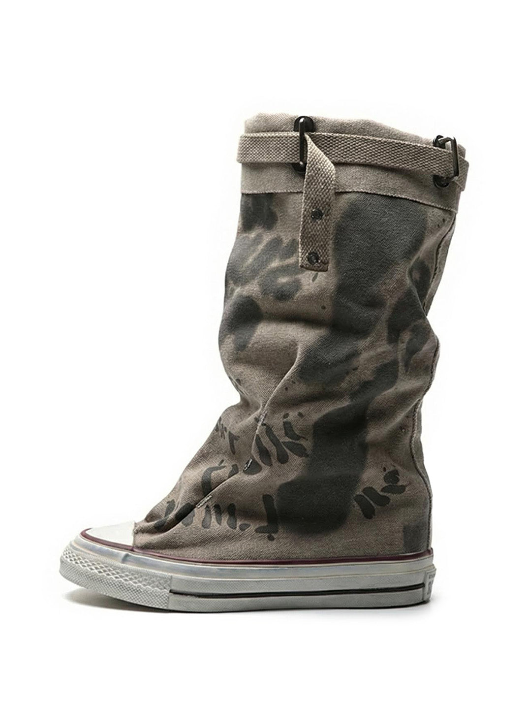 GSL Desert Chunky Taylor Tall Boots - Khaki