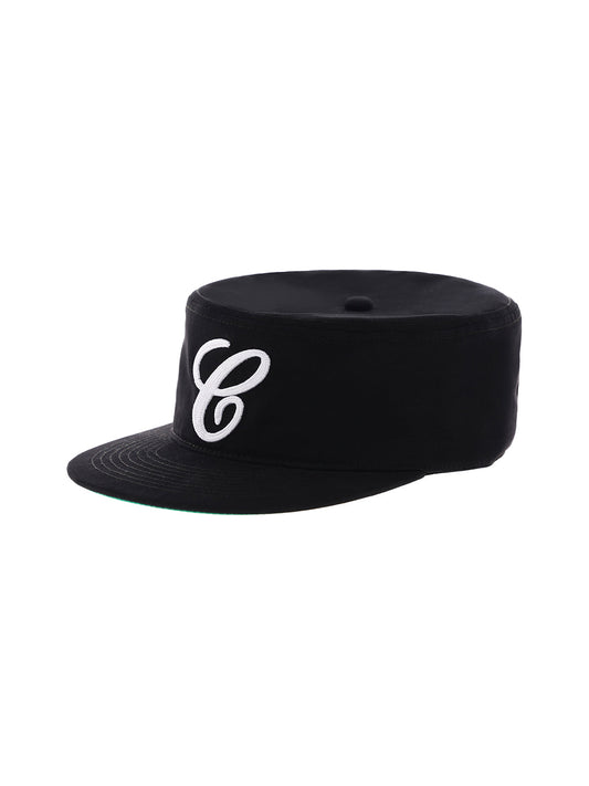 6CRAYON Straight-Brim Embroidered Baseball Cap - Black - view 1