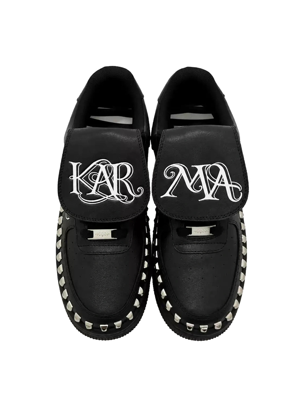 KARMANISTIC Rivet Thick-Soled Low-Top Sneakers - view 2
