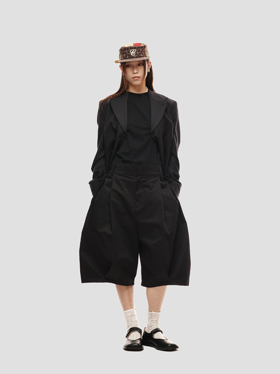 6CRAYON Dune Drapers Relaxed Fit Shorts - Black - view 2