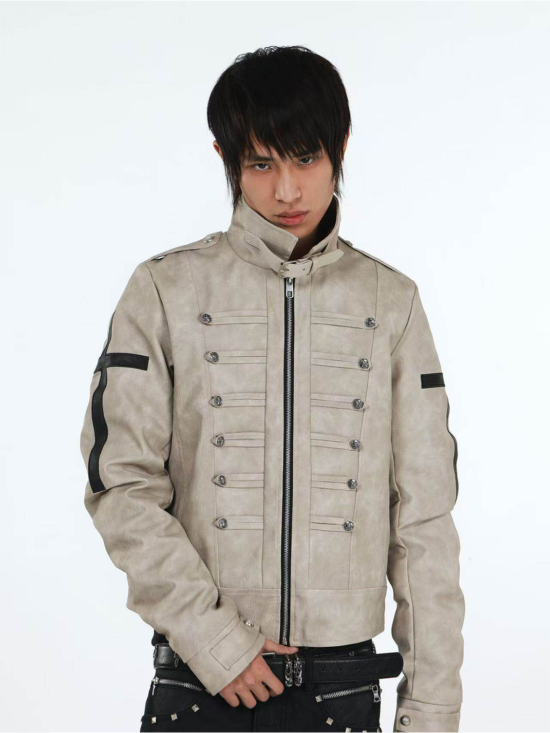 DETW Heavyweight Winter Cross-Shaped Button Jacket - view 2