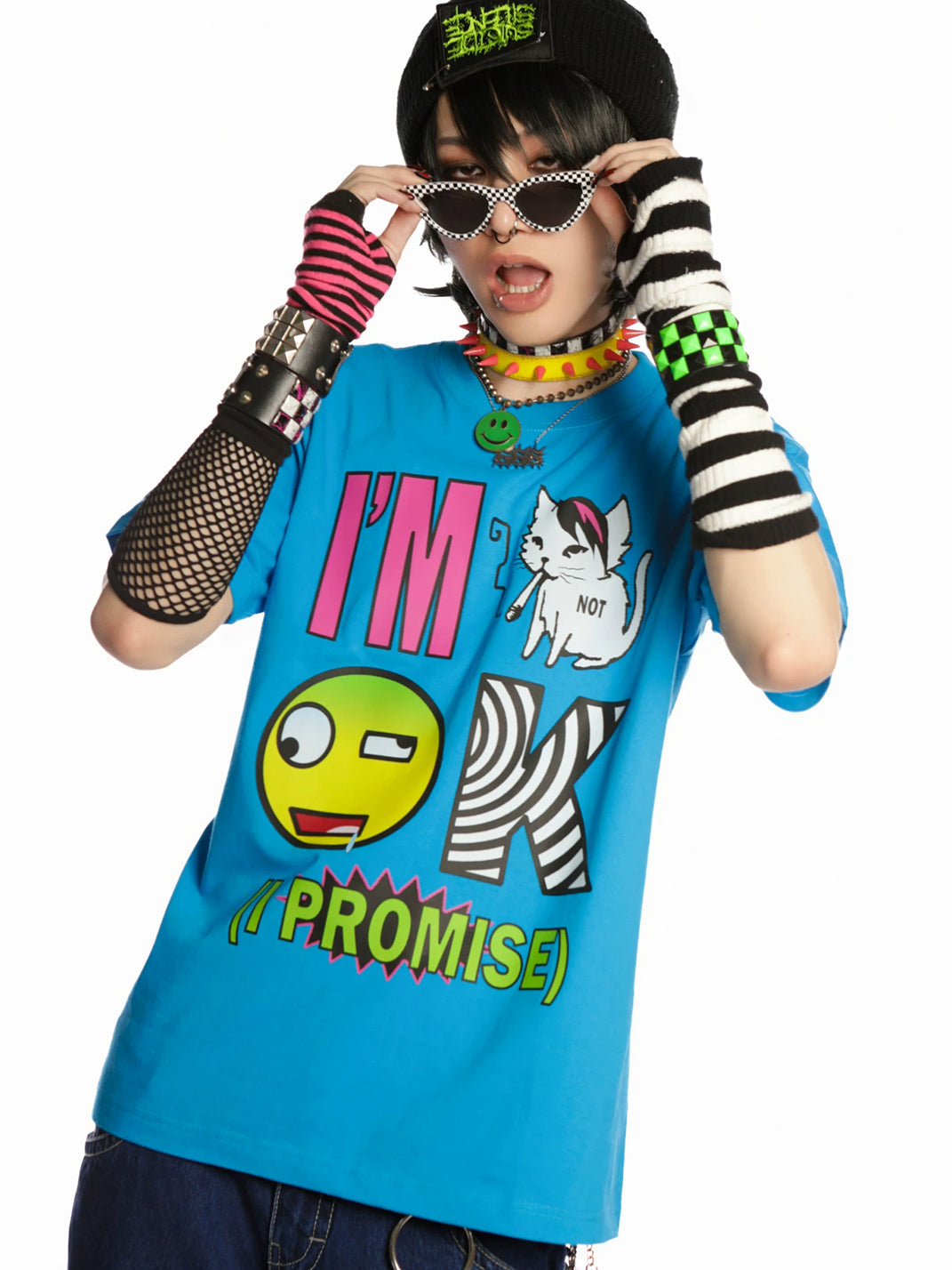 DeadEndKids Y2K Cartoon Art Print T-Shirt - view 2