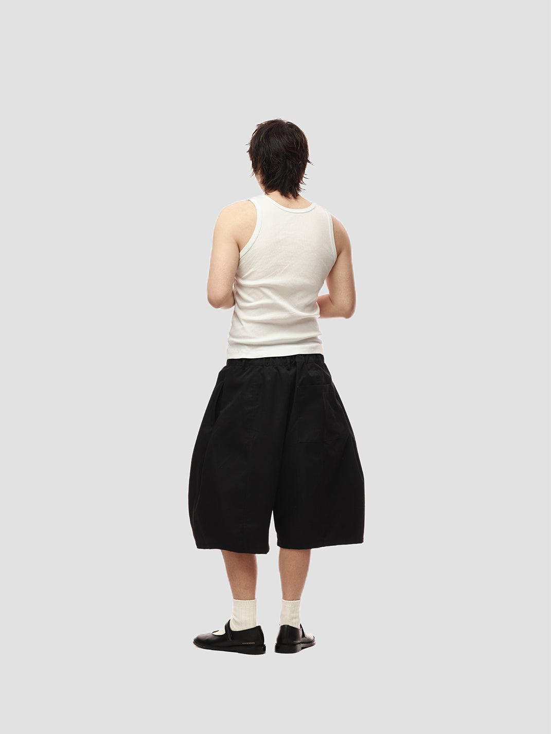 6CRAYON Dune Drapers Relaxed Fit Shorts - Black - view 3
