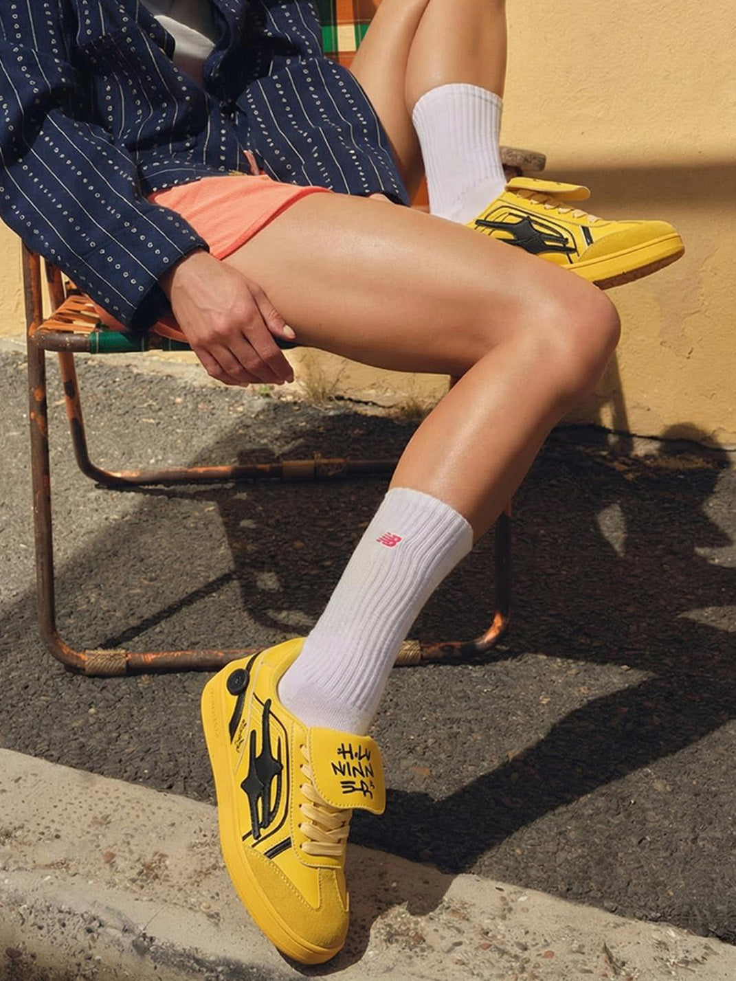 KILLWINNER Vintage Training Sneaker-Yellow - view 3