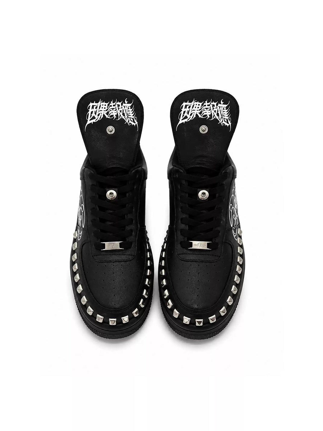 KARMANISTIC Rivet Thick-Soled Low-Top Sneakers - view 3