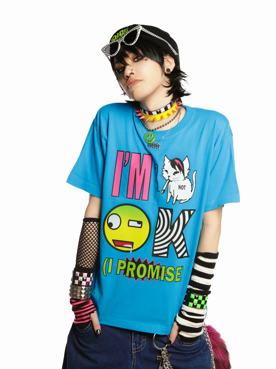 DeadEndKids Y2K Cartoon Art Print T-Shirt - view 3