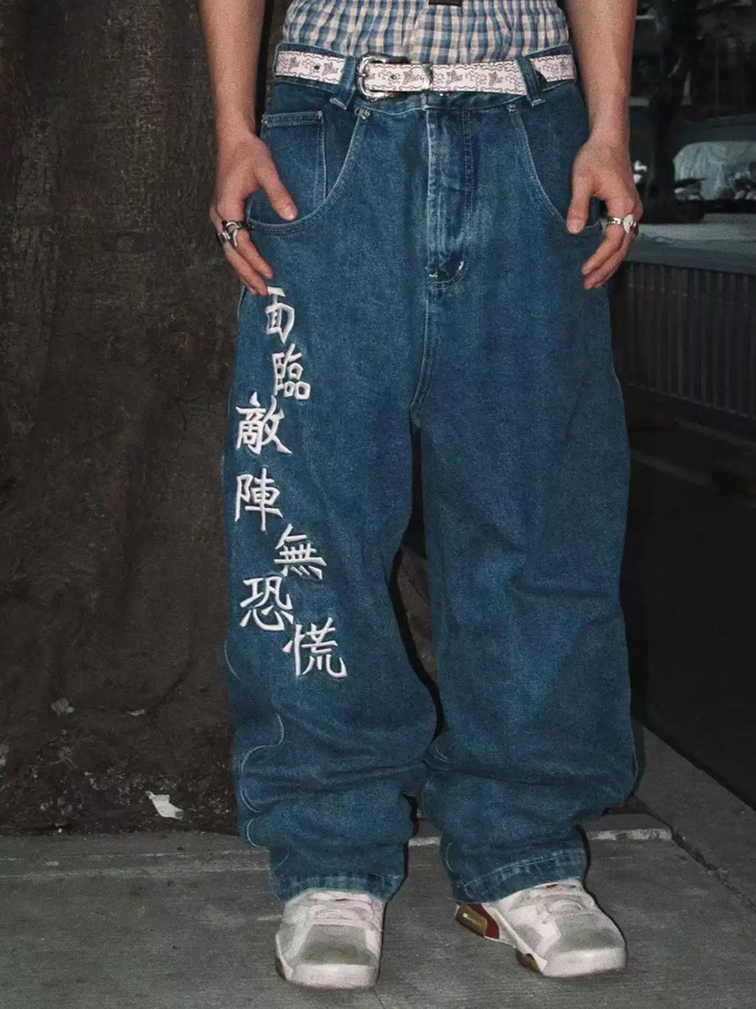 Game one 26FW Baggy Straight Jeans - view 3