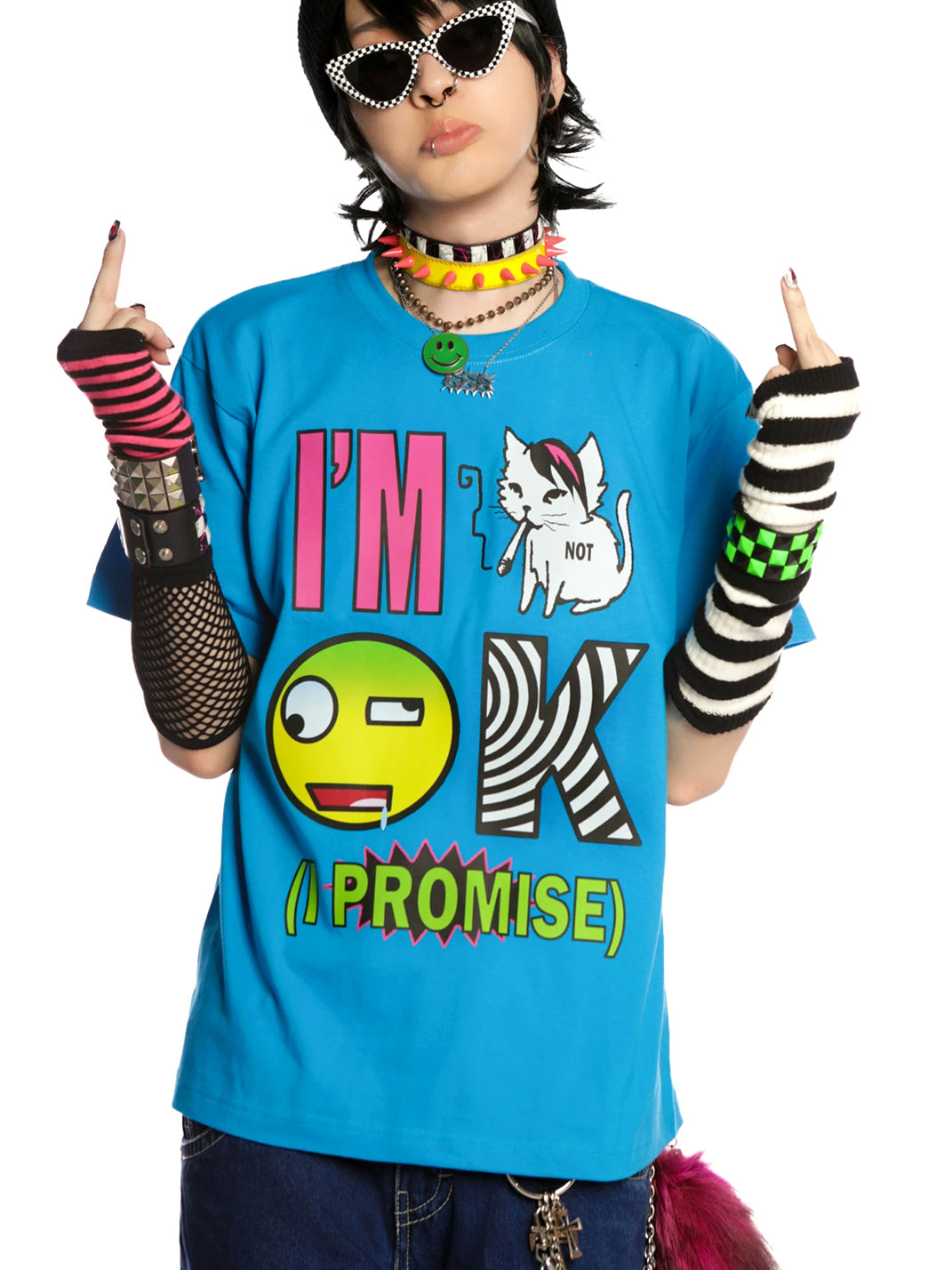DeadEndKids Y2K Cartoon Art Print T-Shirt - view 4
