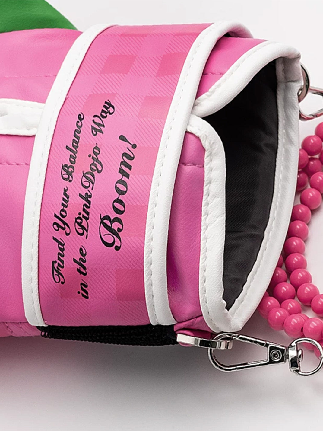 HBW Boxing Glove Beaded Chain Shoulder Handbag - view 4