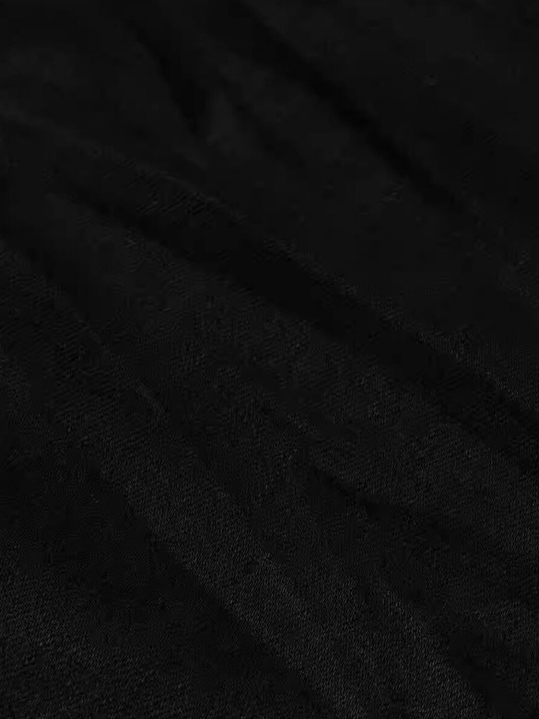 CandyCash Pleated Floor-Length Jeans - view 4