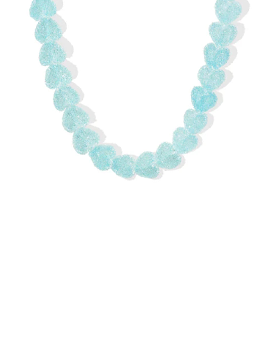 JM Gummy Candy Frosted Heart Bead Necklace - view 4
