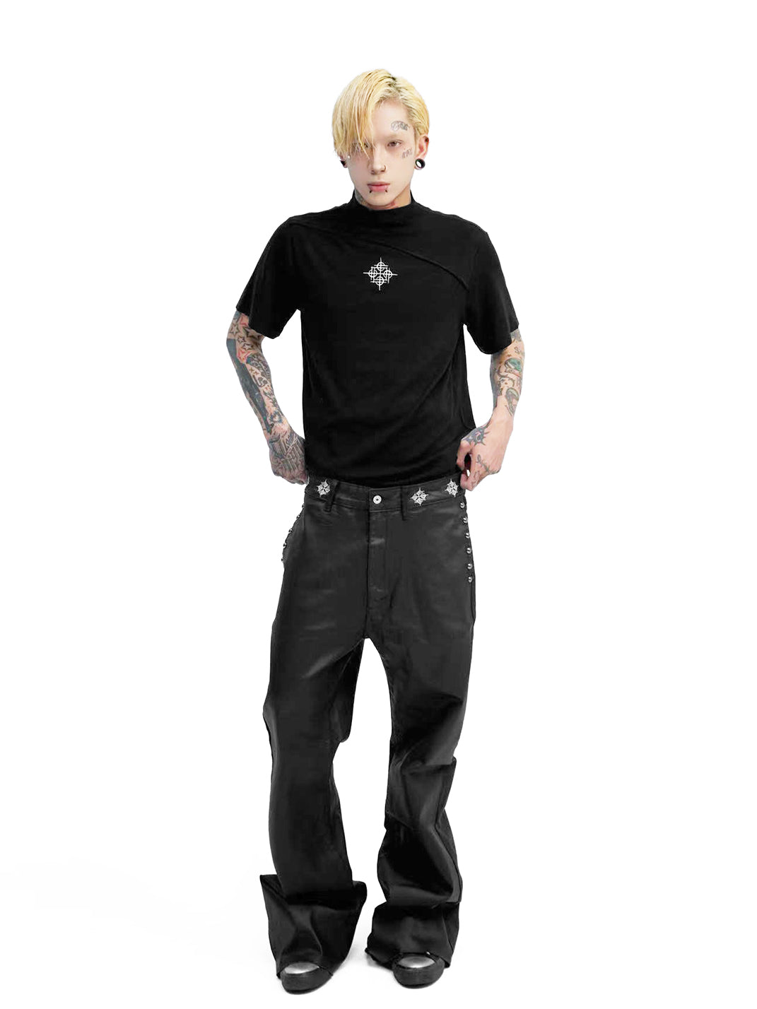 DETW Micro-Flared Wax-Coated 14 Ounces Jeans - view 5