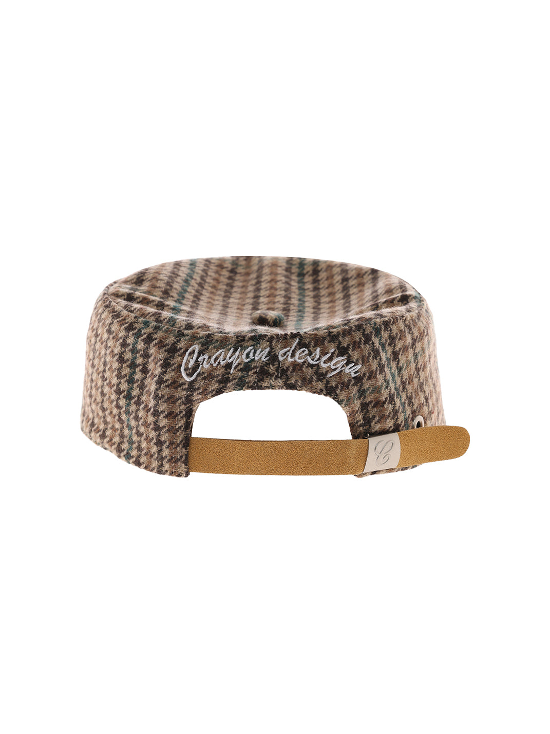 6CRAYON Straight-Brim Embroidered Baseball Cap - Brown - view 5