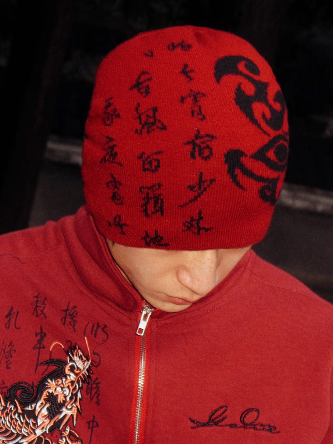 Game one 26FW Embroidered Knit Beanie - view 5