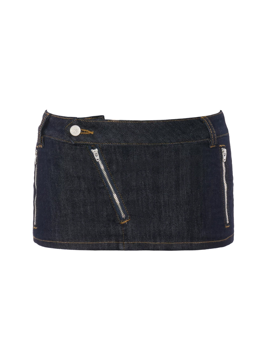 JYOSEI Deep Blue Denim Two-Piece Set - Skirts