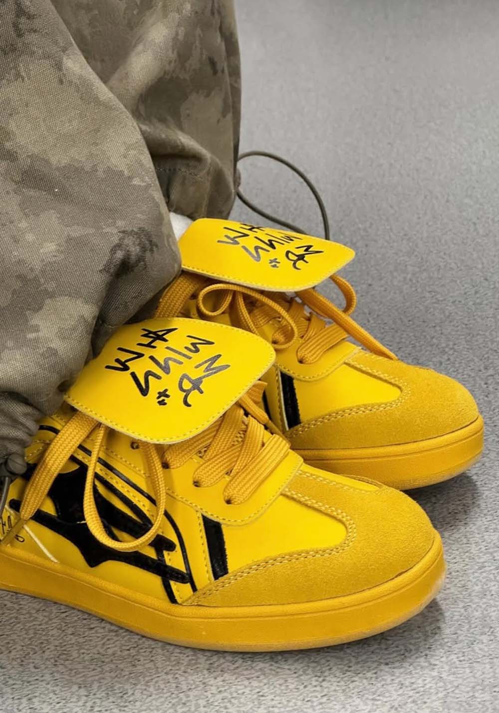 KILLWINNER Vintage Training Sneaker-Yellow - view 5
