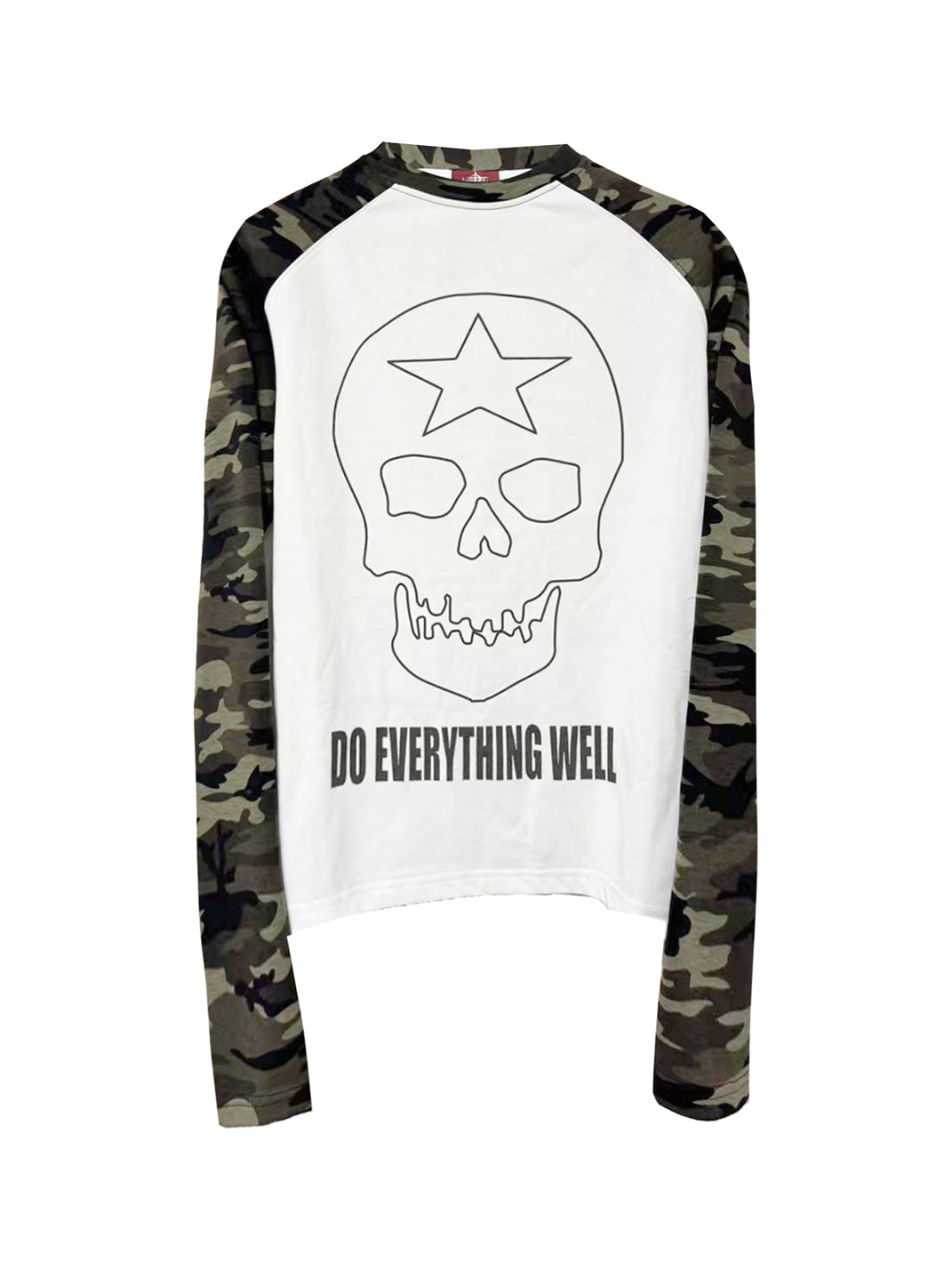 DETW Skull Camouflage Long-Sleeved T-Shirt - view 6