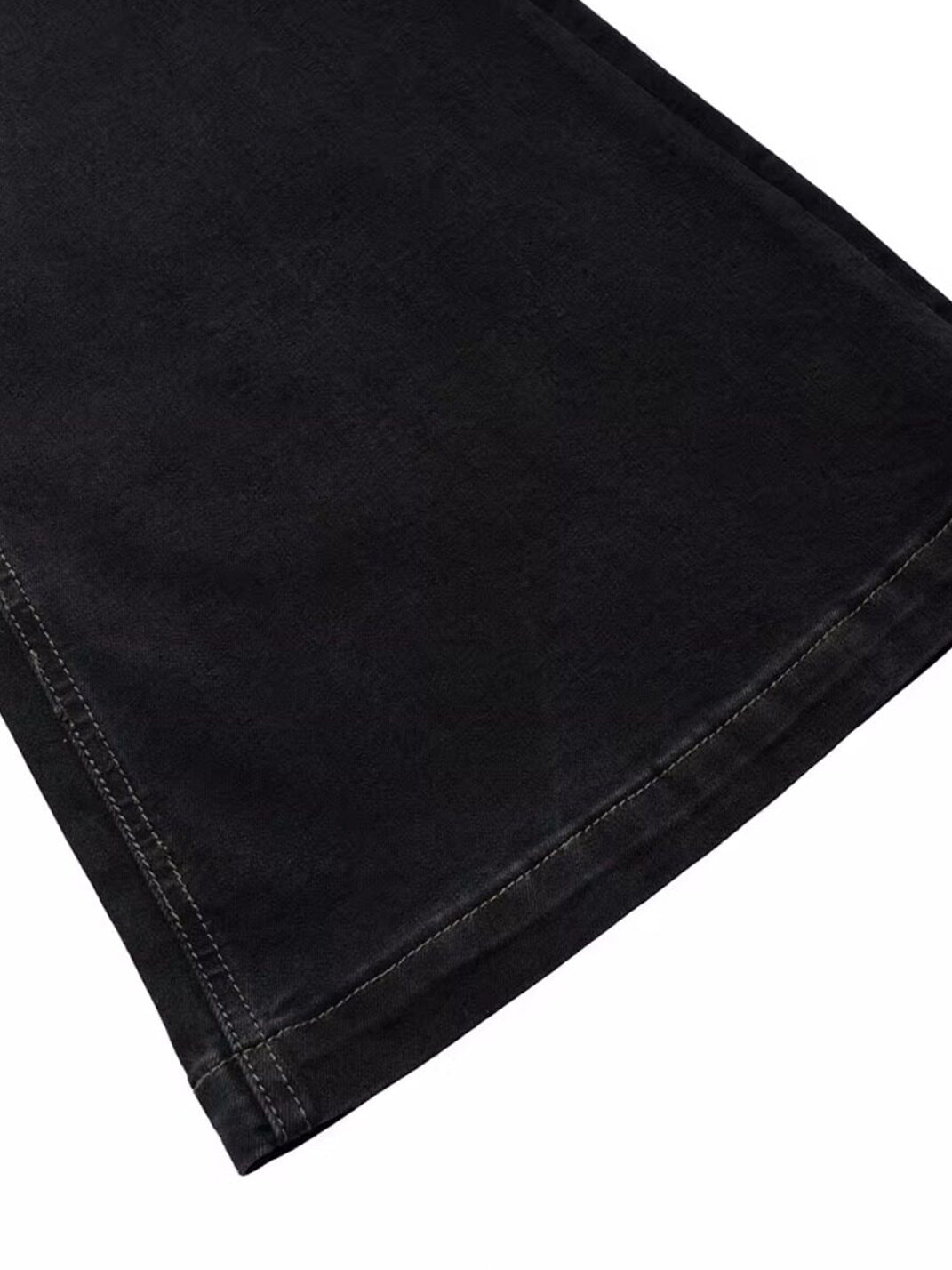 CandyCash Pleated Floor-Length Jeans - view 6