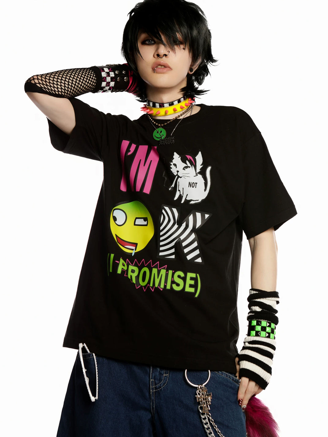 DeadEndKids Y2K Cartoon Art Print T-Shirt - view 6