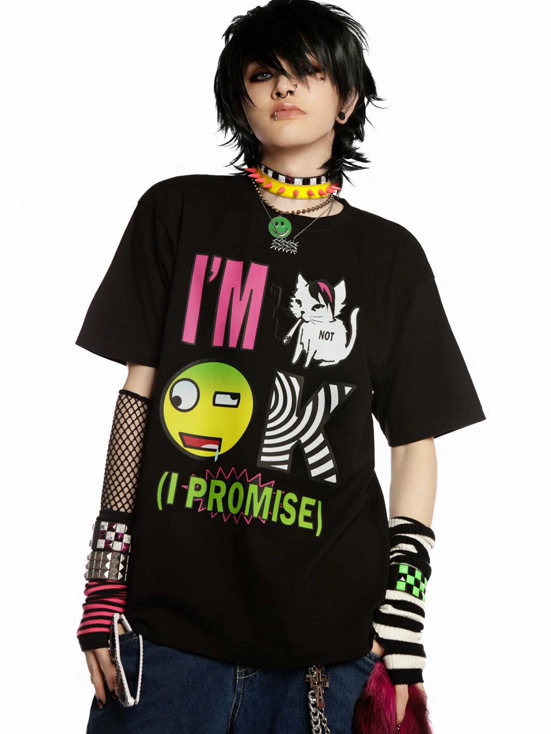 DeadEndKids Y2K Cartoon Art Print T-Shirt - view 7