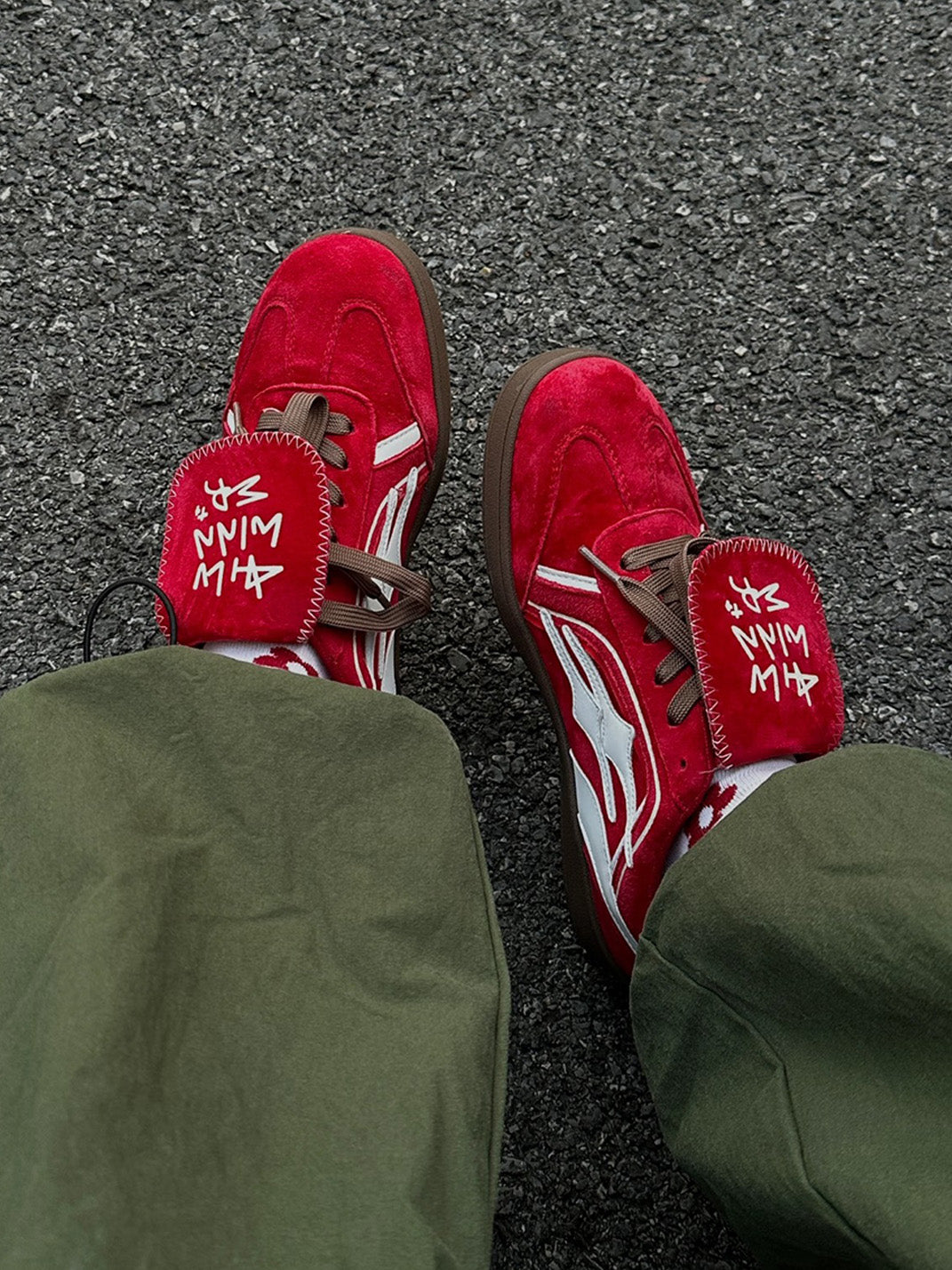 KILLWINNER Retro Training Low-Top Sneaker - Red Velvet - view 7