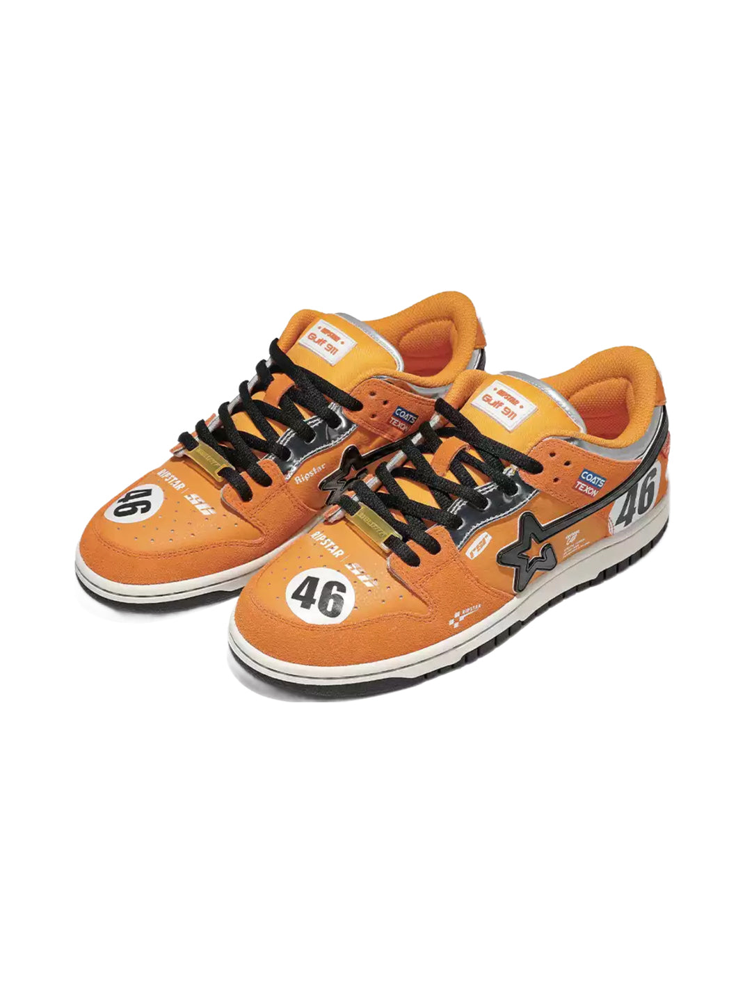 RIPSTAR Orange Rally Low Top Skate Sneakers - view 7