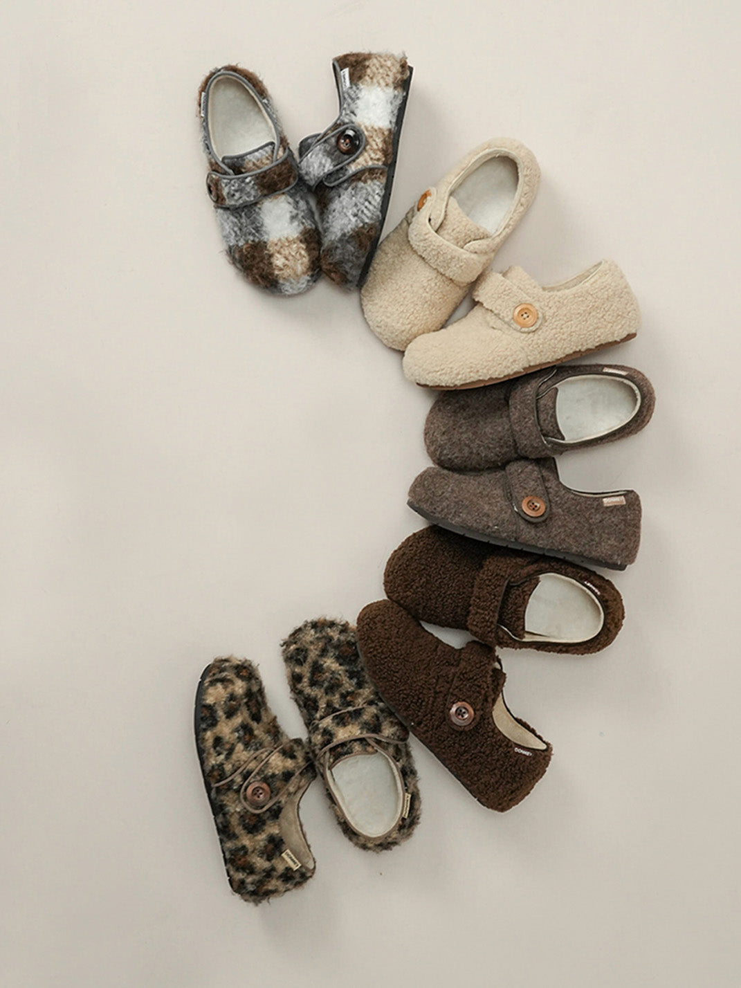 MULE DONKEY Fleece Lined Hook-and-Loop Slip-On Shoes - view 8