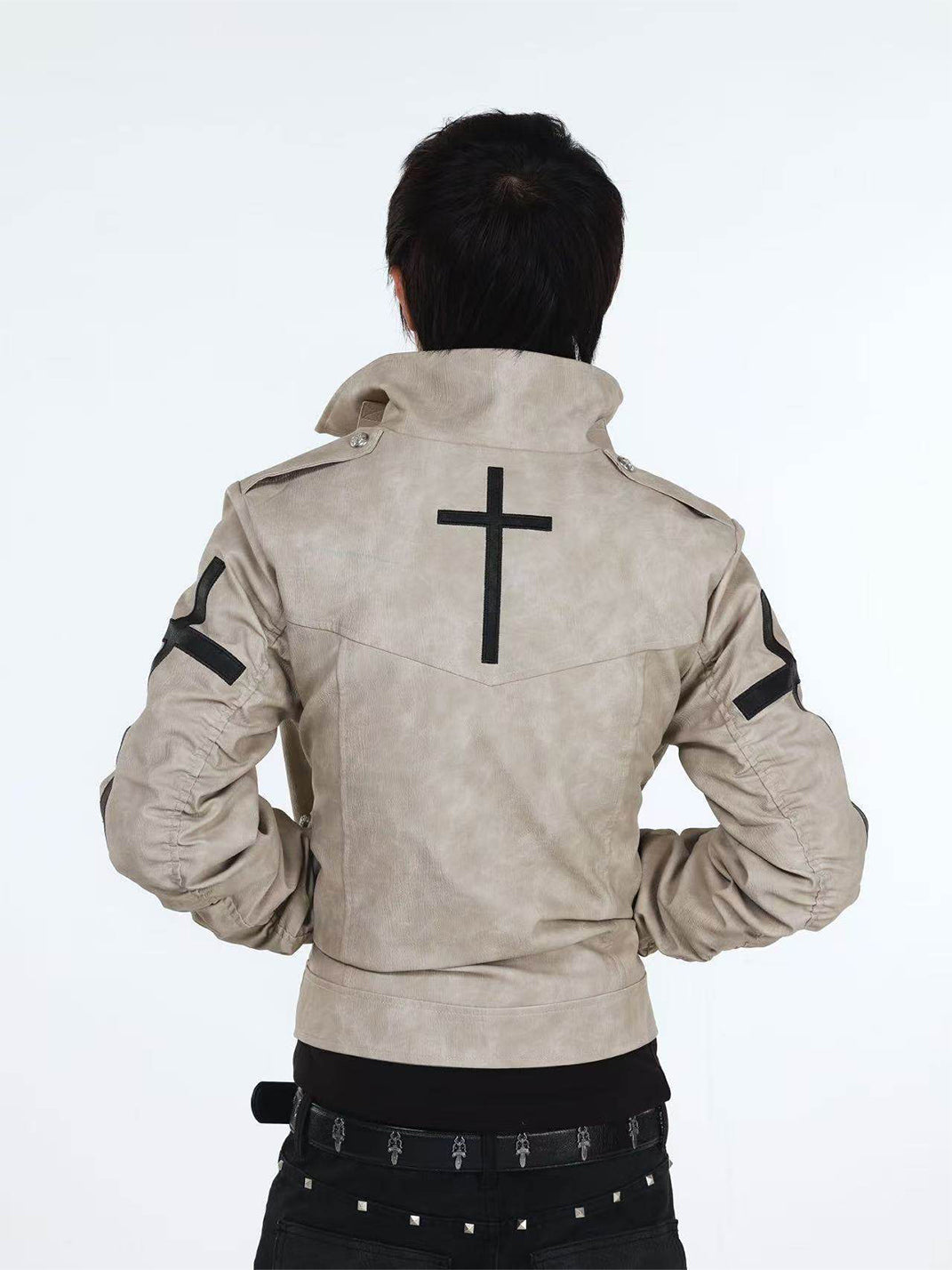 DETW Heavyweight Winter Cross-Shaped Button Jacket - view 8