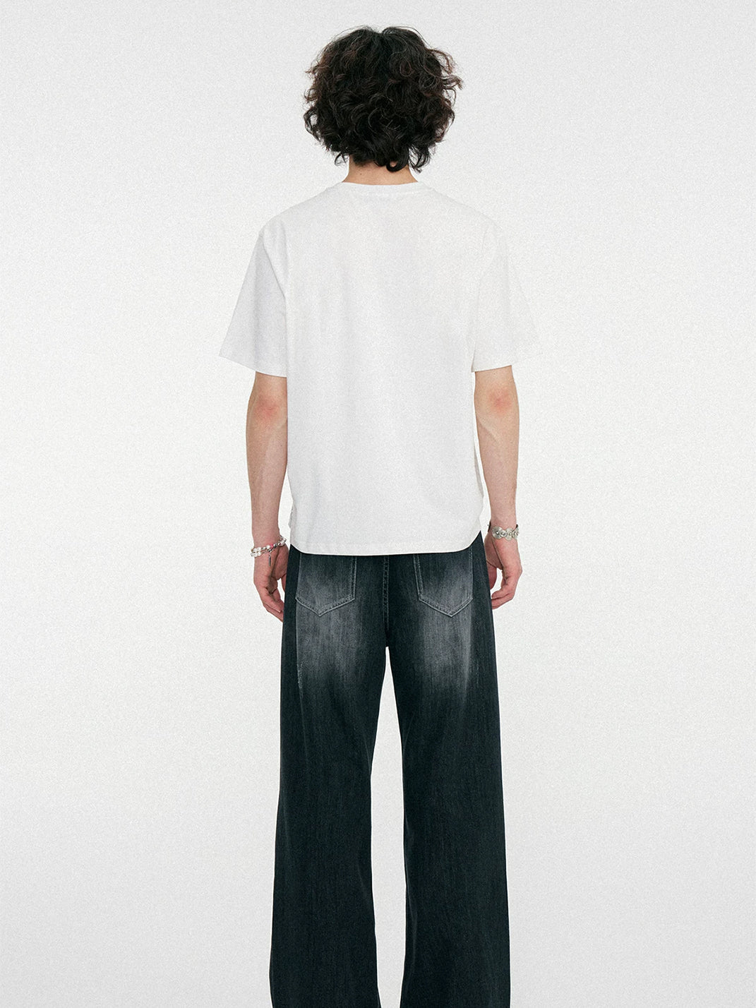 WM Relaxed Fit Rhinestone Graphic T-Shirt - view 8