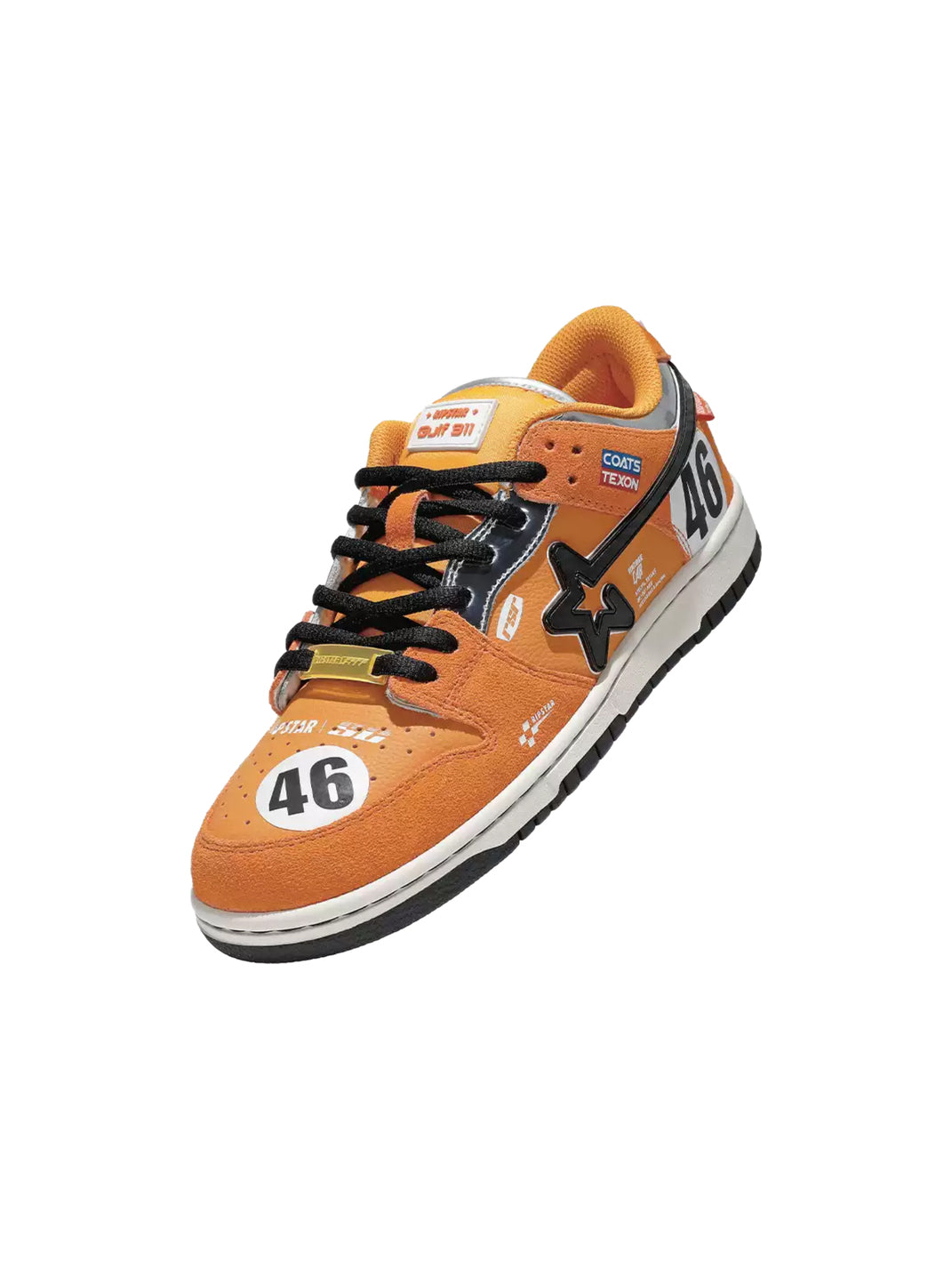 RIPSTAR Orange Rally Low Top Skate Sneakers - view 8