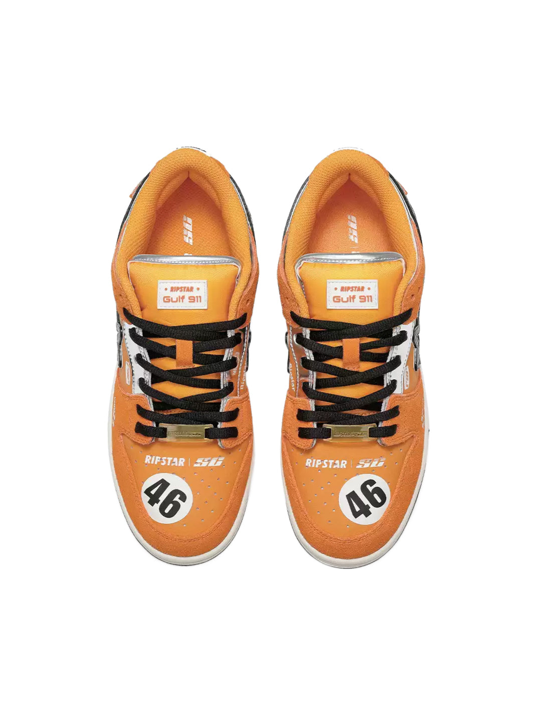 RIPSTAR Orange Rally Low Top Skate Sneakers - view 9