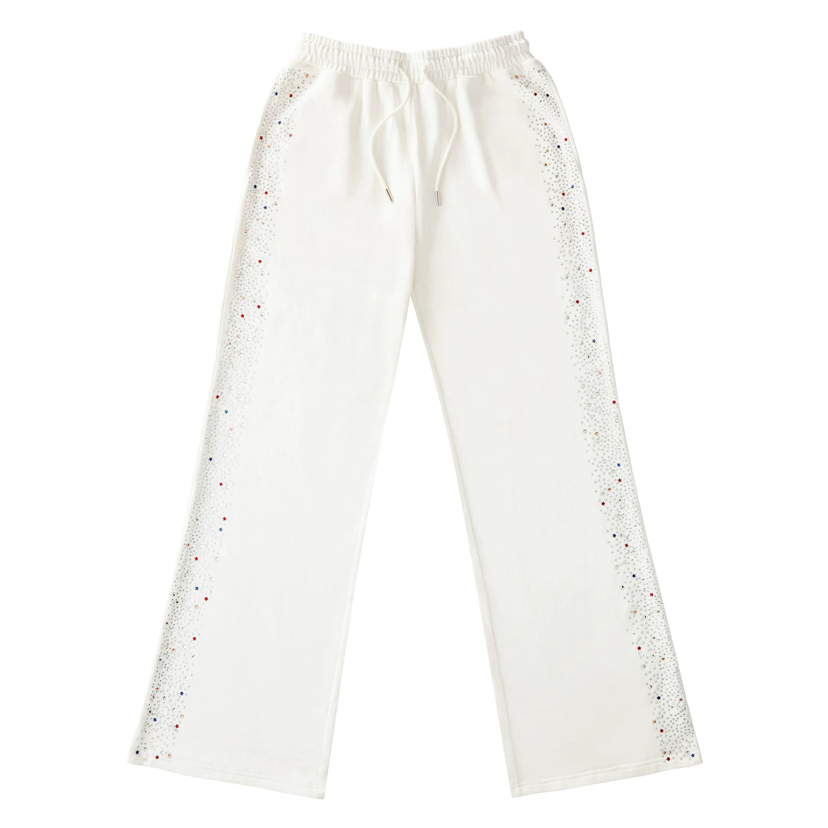 CFIERCE Crying Unicorn Rhinestone Sweatpants - view 7
