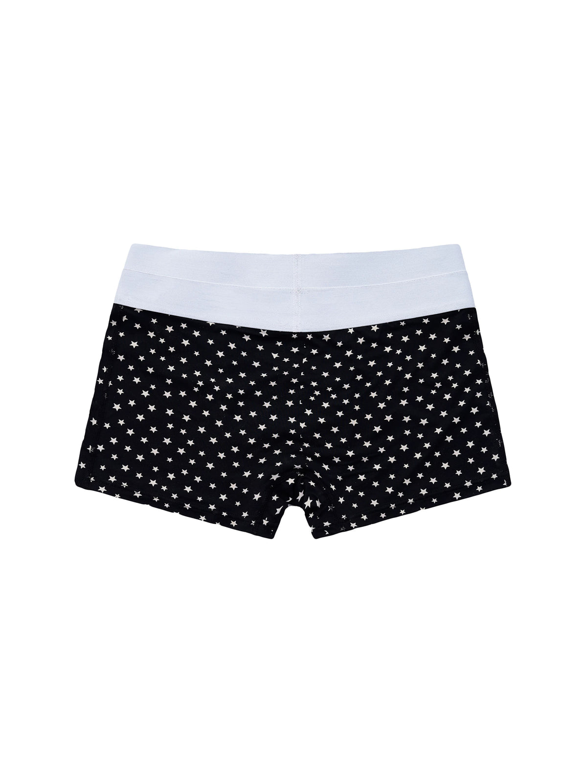 Fourth3ex Star Print Double-Waistband Boxer Briefs - black back