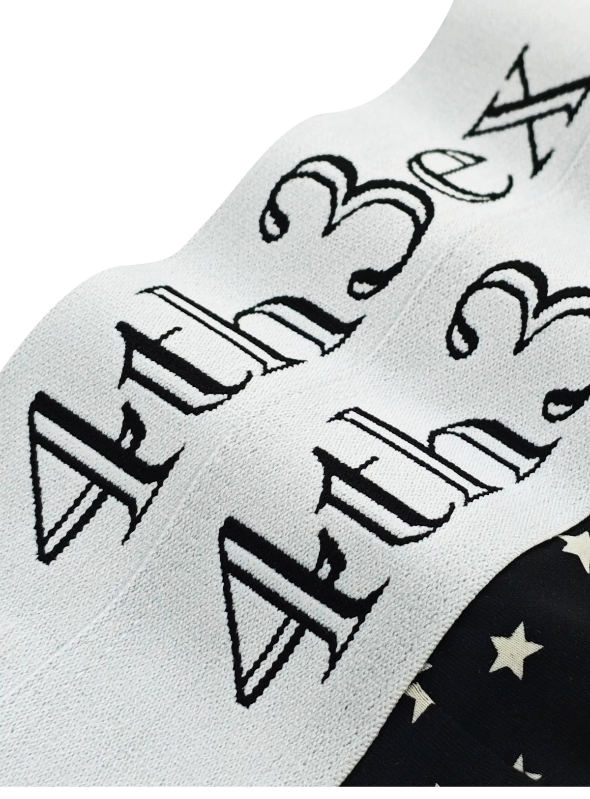 Fourth3ex Star Print Double-Waistband Boxer Briefs - black waistband detail