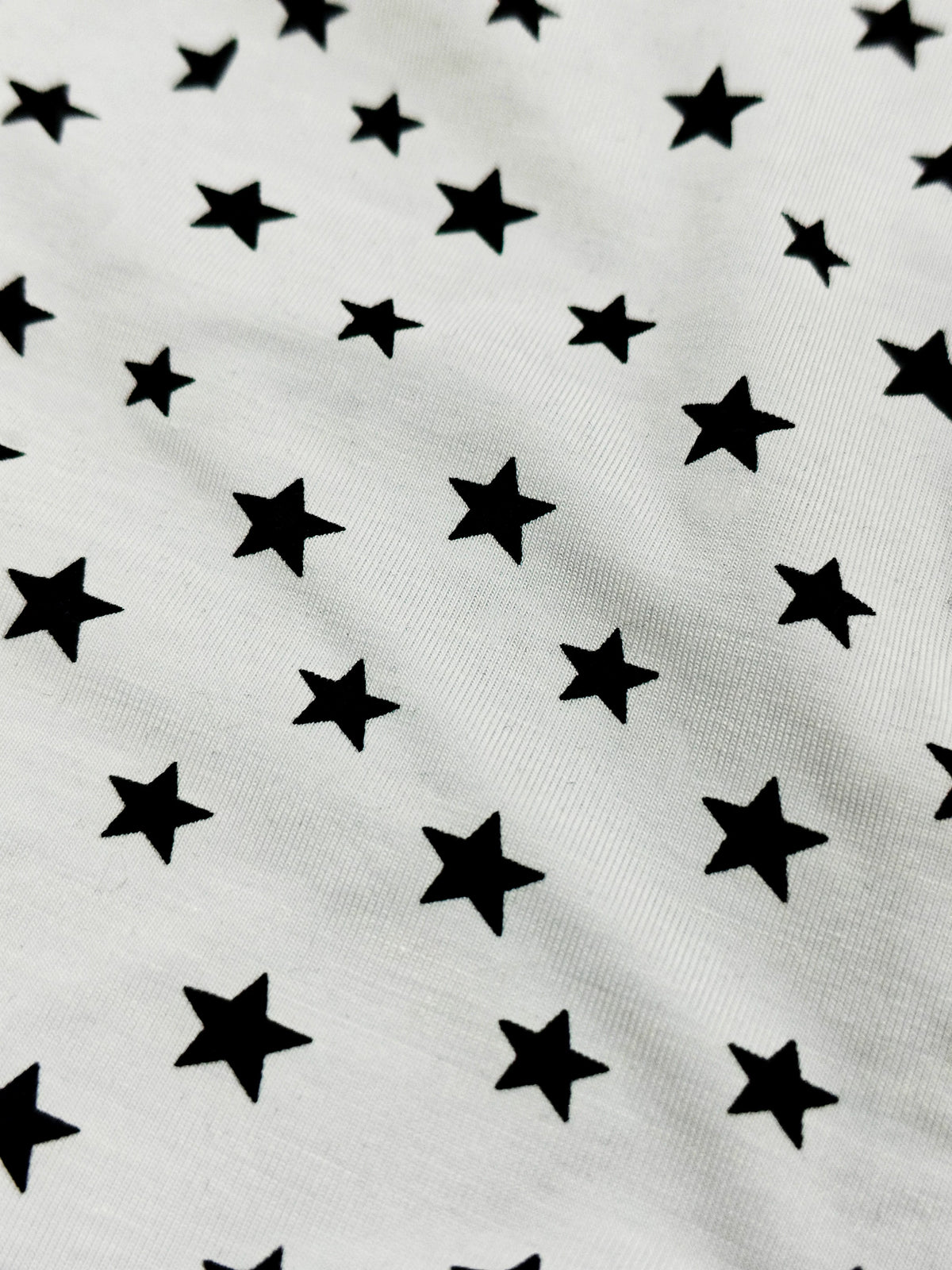 Fourth3ex Star Print Double-Waistband Boxer Briefs - white star print fabric close-up