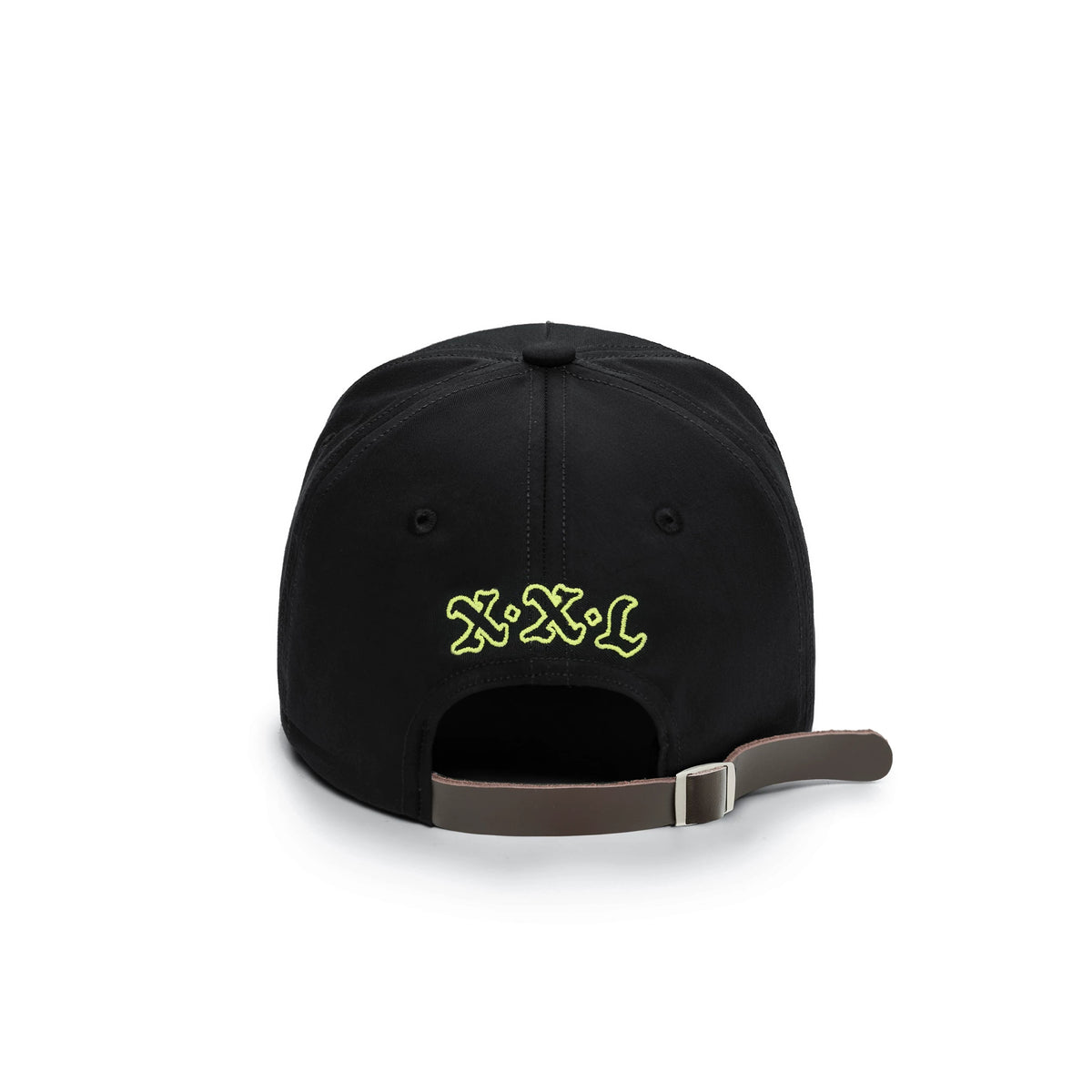 ESOTERIC THING Dragon Patch Baseball Cap - Black back with leather strap