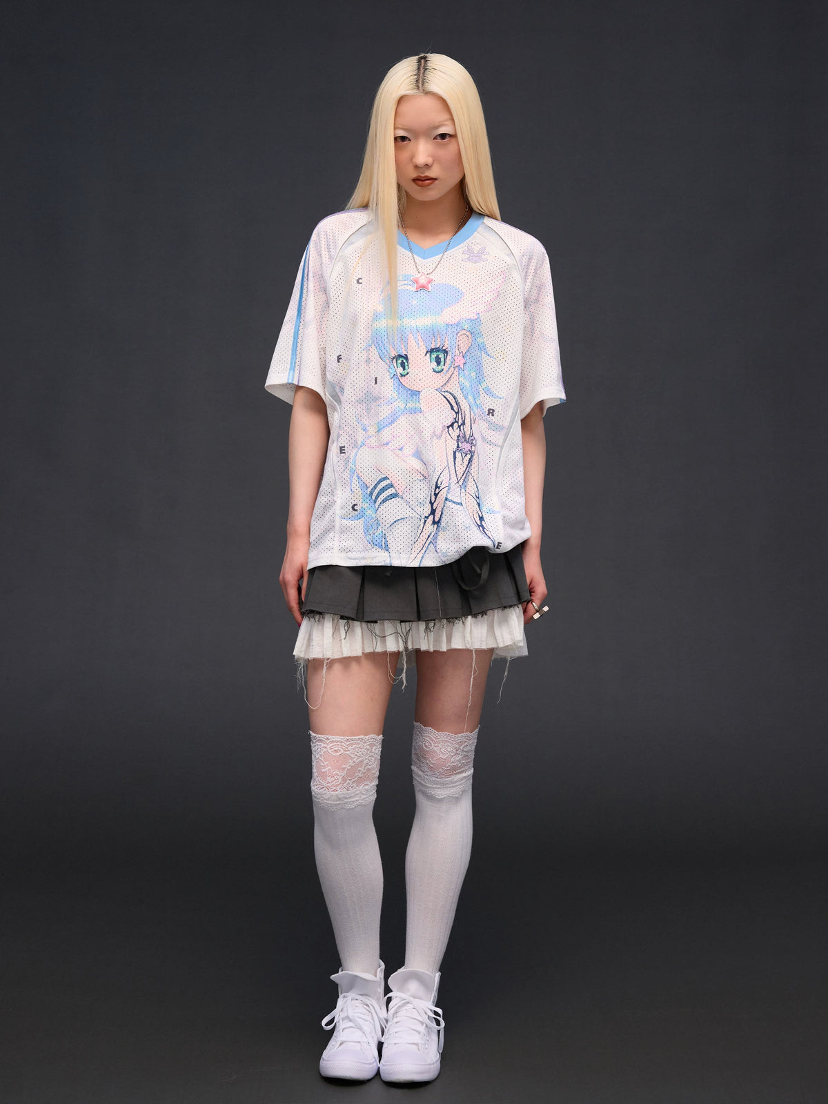 CFIERCE Six-Wing Angel Girl Raglan T-Shirt - view 4
