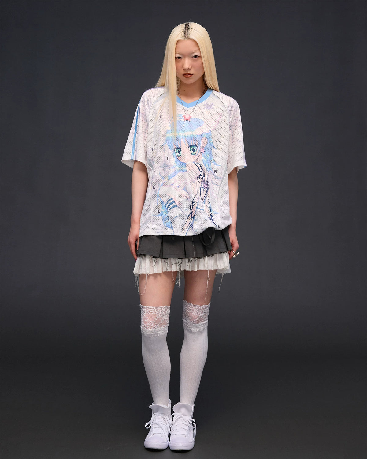 CFIERCE Six-Wing Angel Girl Raglan T-Shirt - view 6