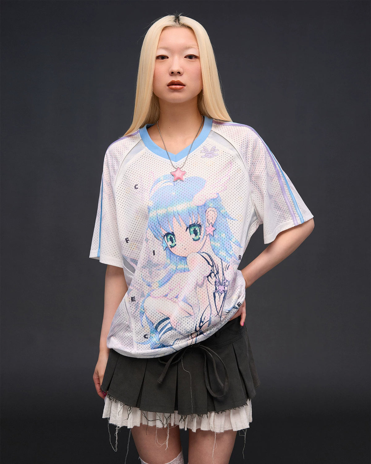 CFIERCE Six-Wing Angel Girl Raglan T-Shirt - view 14