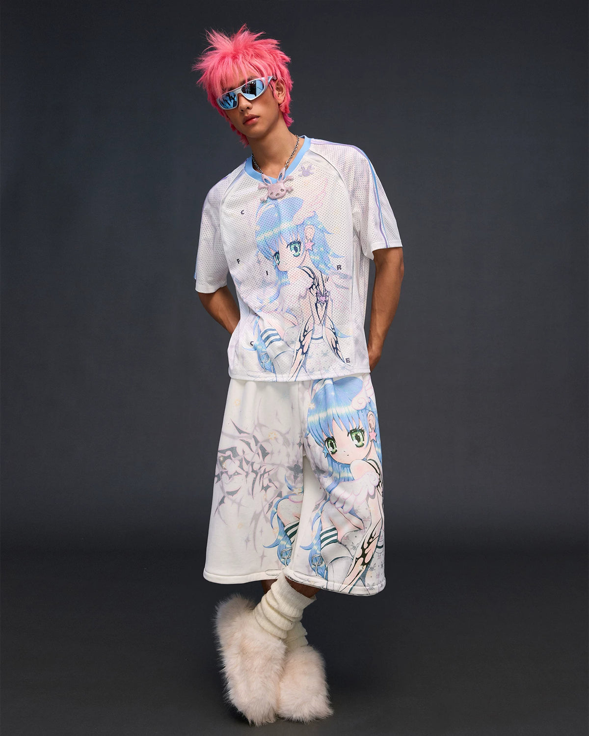 CFIERCE Six-Wing Angel Girl Raglan T-Shirt - view 15