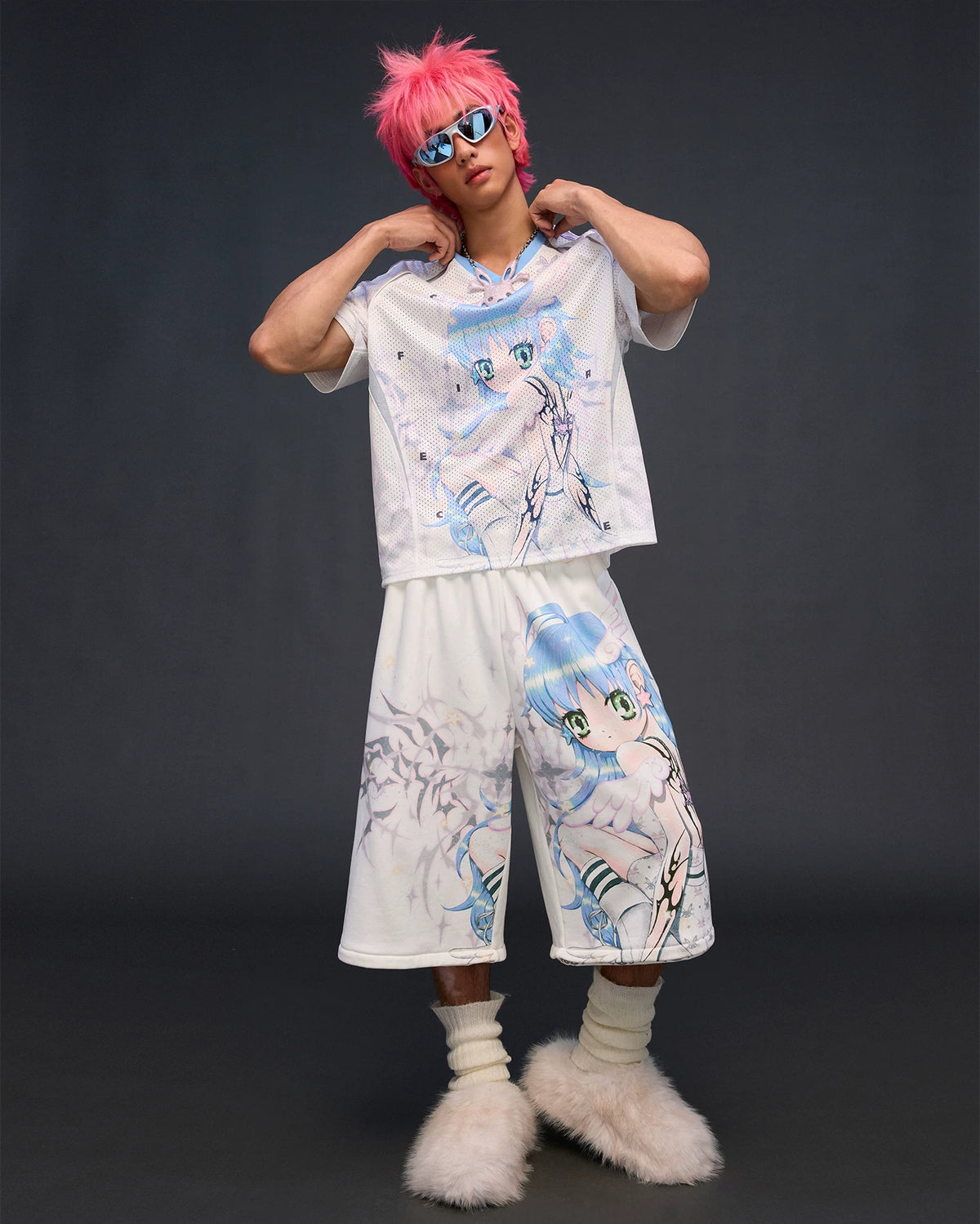 CFIERCE Six-Wing Angel Girl Raglan T-Shirt - view 17