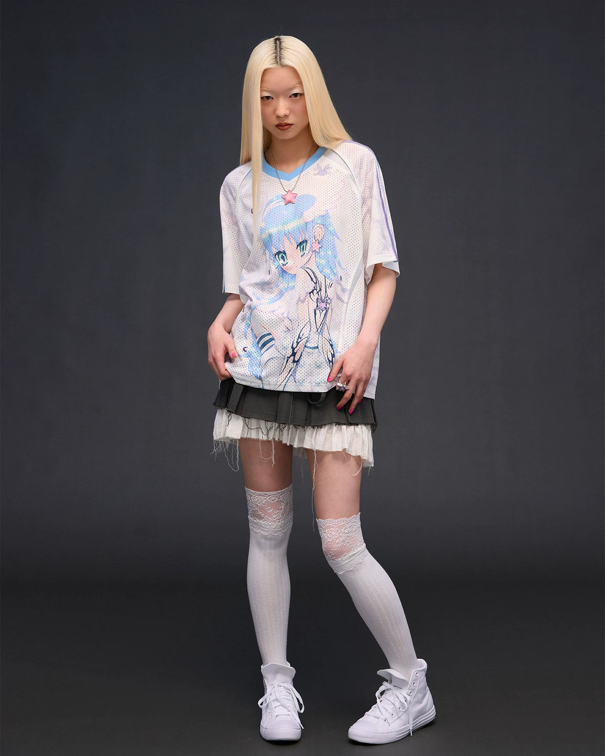 CFIERCE Six-Wing Angel Girl Raglan T-Shirt - view 19